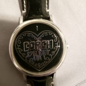 Vintage coach poppy watch